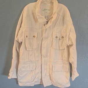 Orvis Men's Light Tan Field Jacket